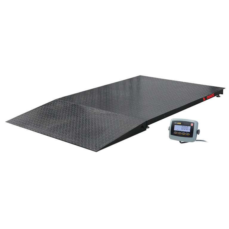 Ohaus VE Floor Scale with ramp and T31P indicator