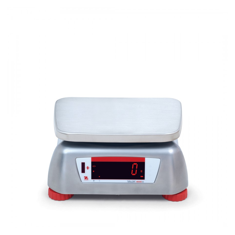 Ohaus Valor 4000 Stainless Food Scales rear display