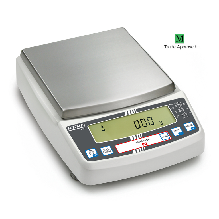 Kern PBJ 4200-2M Precision Balance Trade Approved