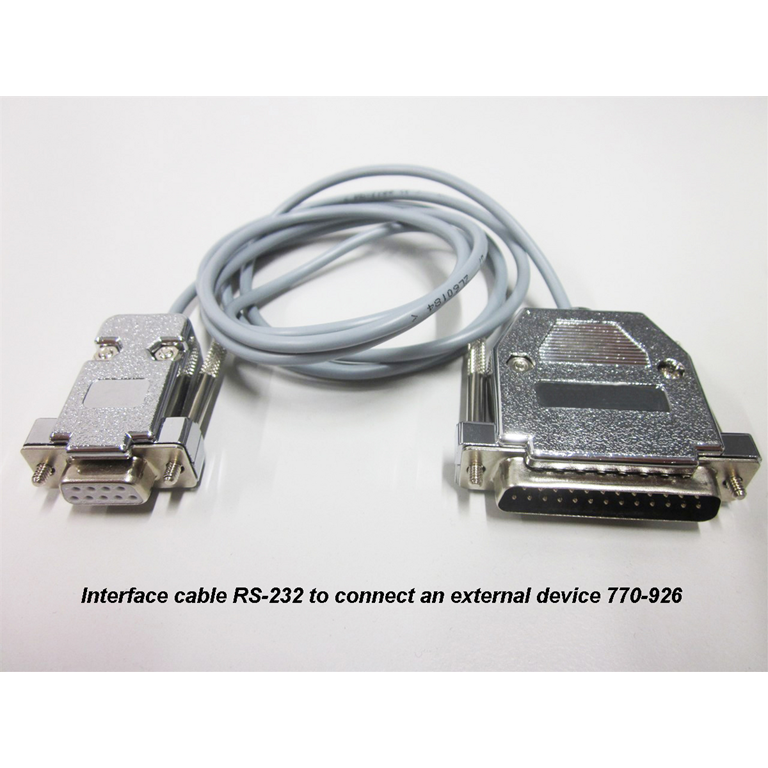 Kern Interface cable RS-232 to connect an external device 770-926