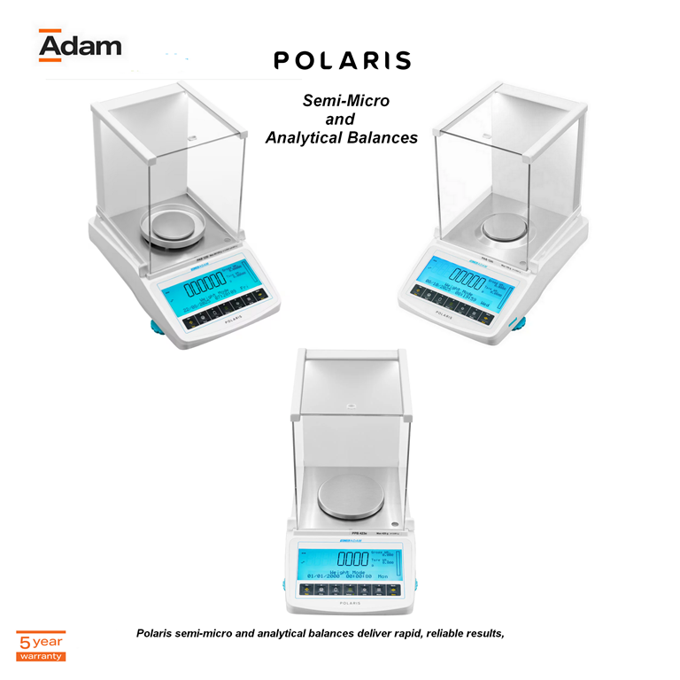 Adam Polaris Semi-Micro & Analytical Balances