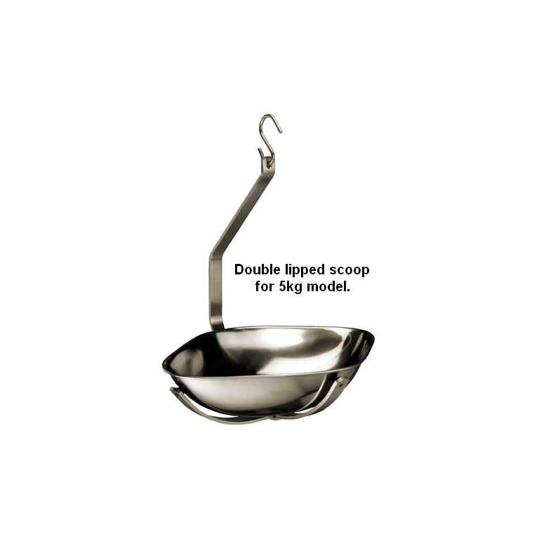 Salter Brecknell Double Lipped Stainless Scoop