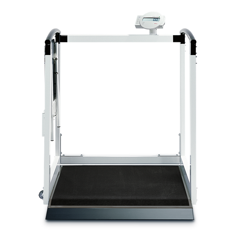 Seca 685 Multi-functional and Wheelchair Scale with seat raised