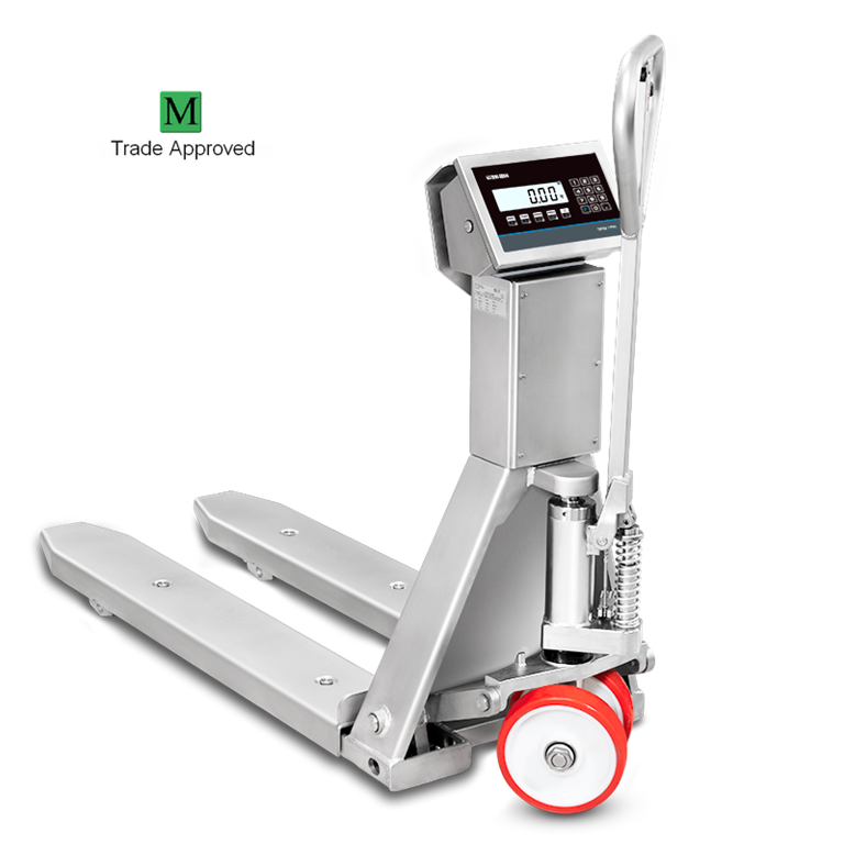 Dini Argeo TPWI HYGIENX Stainless Pallet Truck Scale Trade Approved