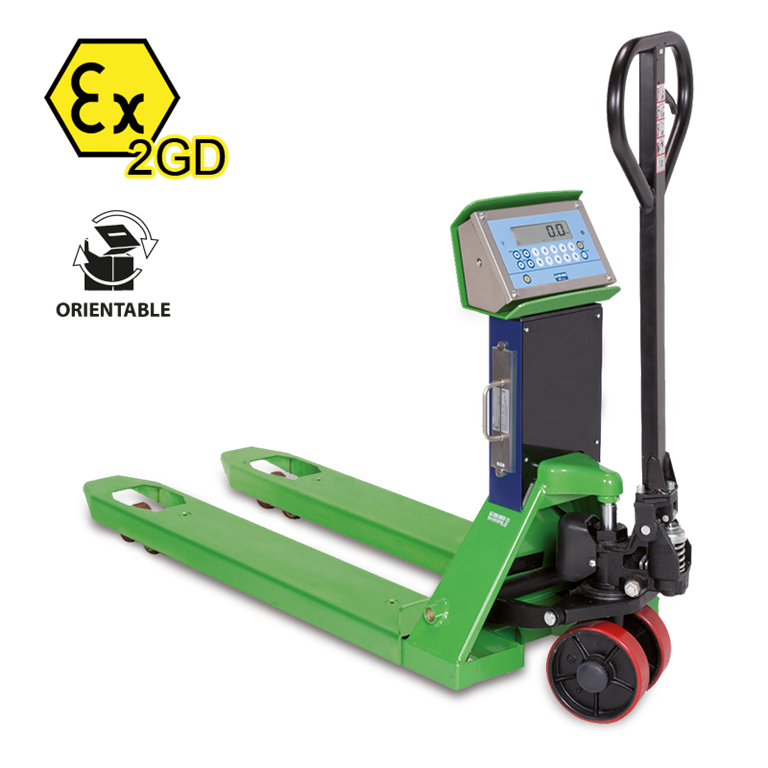 Dini Argeo TPWX2GD20-2 Atex Pallet Truck Scale