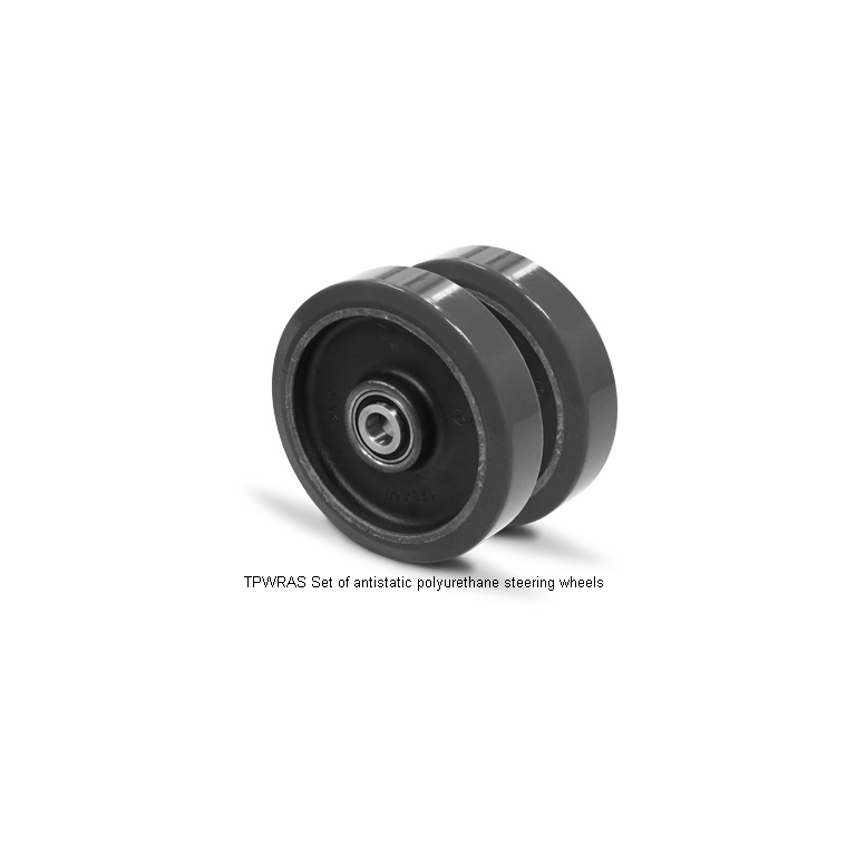 Dini Argeo TPWRAS Set of antistatic polyurethane steering wheels.