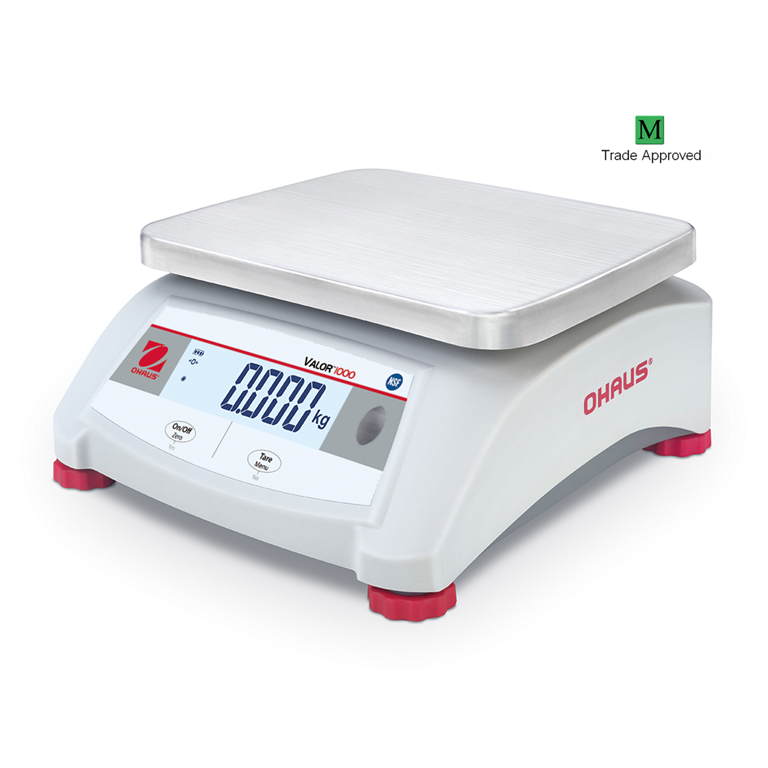 Ohaus Valor 1000 V12P3T-M Trade Approved Food Scale
