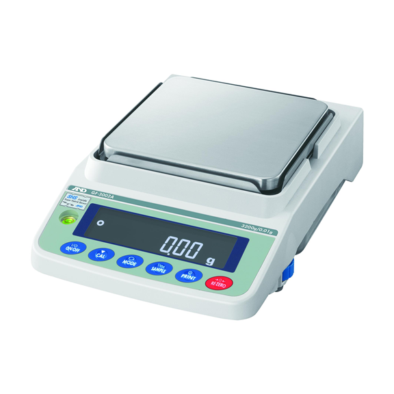 RS-232 Comparator A&D Weighing FX-2000IWP A and D Weighing Top Loading Balance 2200g x 0.01g Ext Calibration 